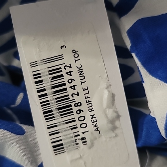 J.Marie Laken V-Neck Puff Sleeve Pullover Coordinating Tunic - Picture 9 of 10